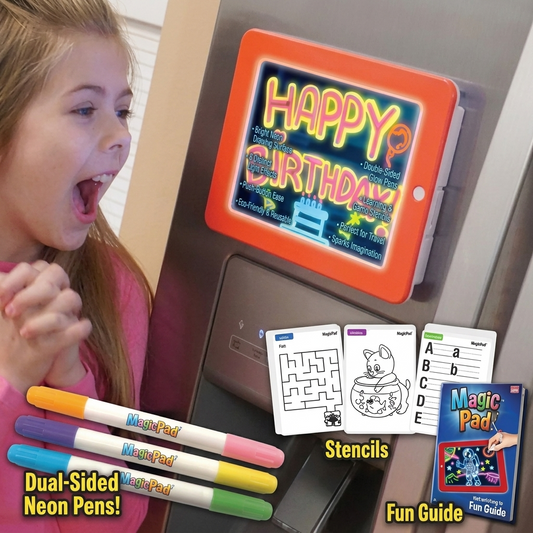 Kids LED Glow Drawing Pad
